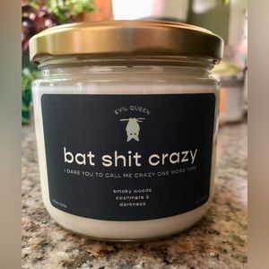 Evil Queen Candle Halloween Limited Edition
 Bat Shit Crazy